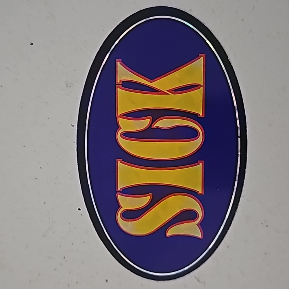 10/$25 vintage 90s y2k sick sticker